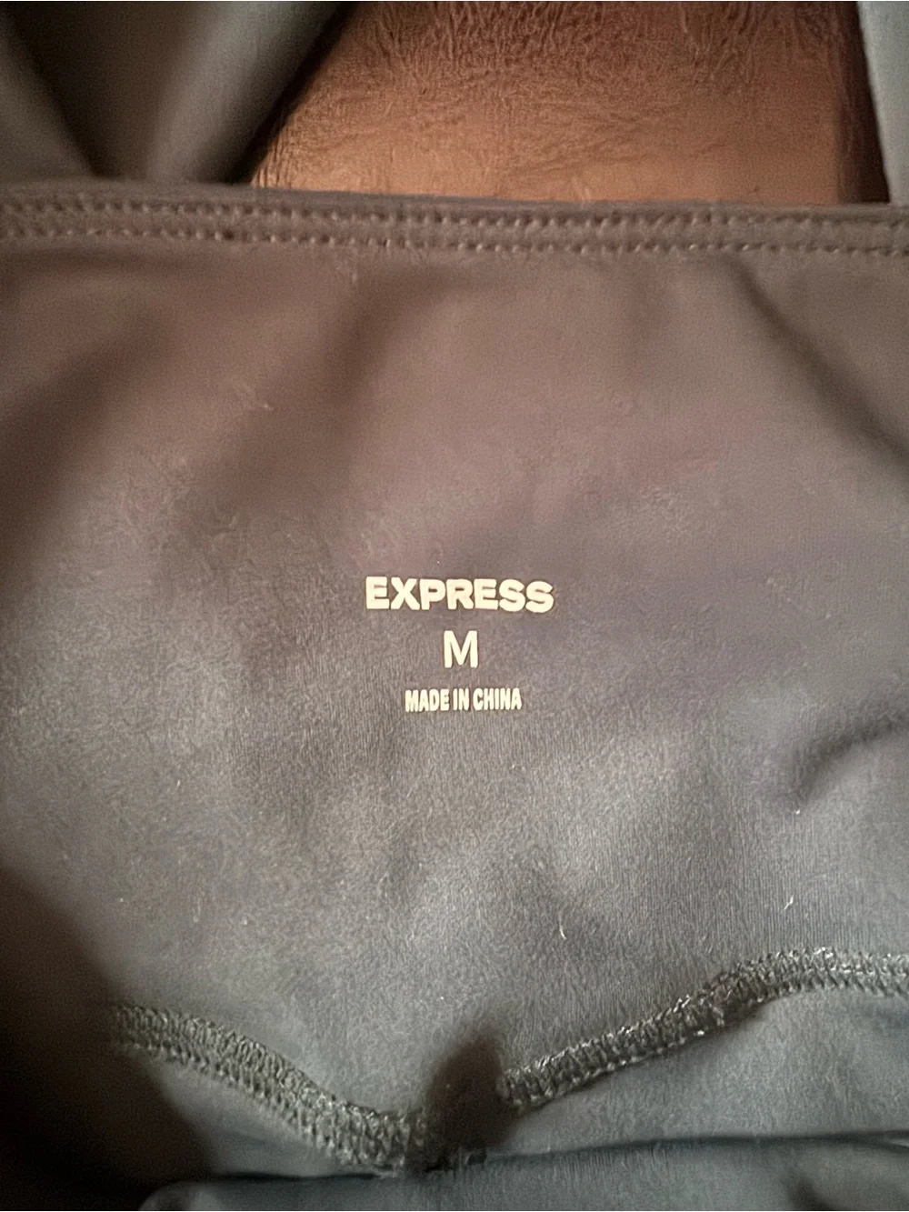Express green Joggers with White Cuff Stripe